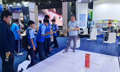 中國(guó)環(huán)科院承辦泰國(guó)科技展“再現(xiàn)碧水藍(lán)天”展區(qū)，展示生態(tài)環(huán)保成果